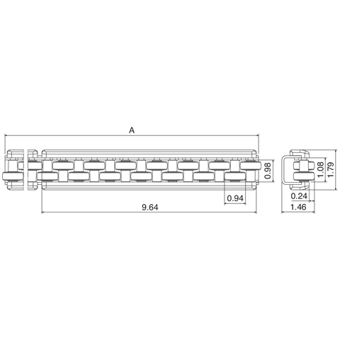 Accumulation Roller Guides