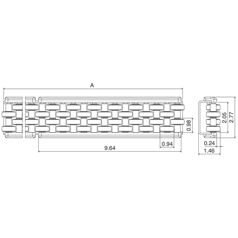 Accumulation Roller Guides