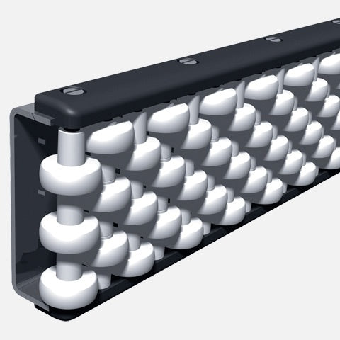 Accumulation Roller Guides