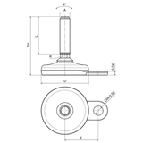 Easy Clean Leveler - Stainless