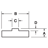 Extended Pitch Chain Guide - Raised Track