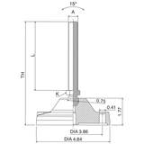 4.84" Adjustable Leveler - Basic
