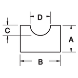 Round Belt Guides - Plain