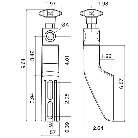 Guide Rail Brackets - Adjustable