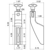 Guide Rail Brackets - Fixed