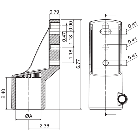 Side Mounting Top Bracket