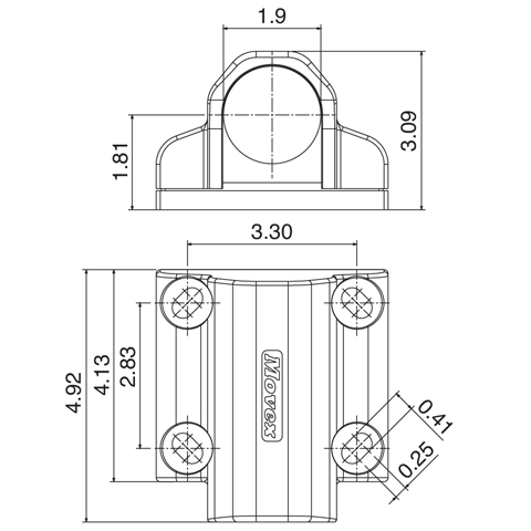 Side Mounting Top Bracket