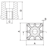 2.36" Adjustable Leveler - Basic