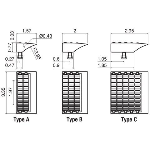 Transfer Modules - Acetal Rollers