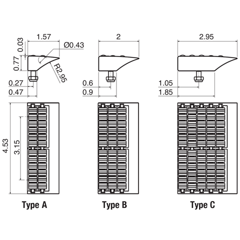 Transfer Modules - Acetal Rollers