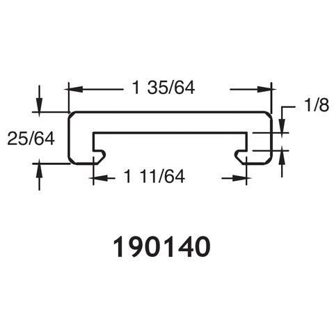 UHMW Rail Cover