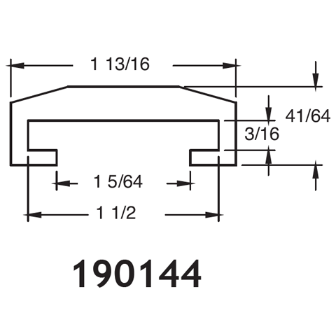 UHMW Rail Cover