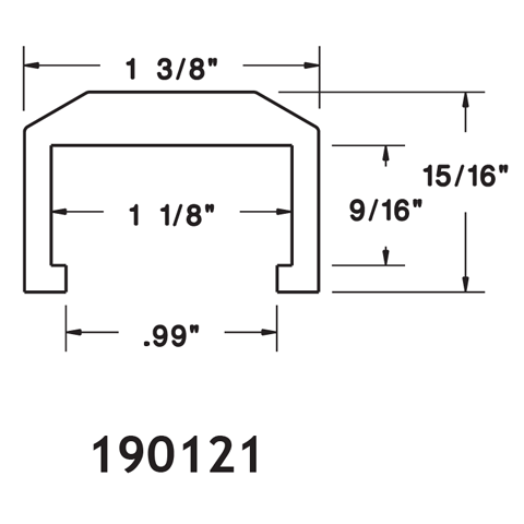 UHMW Rail Cover