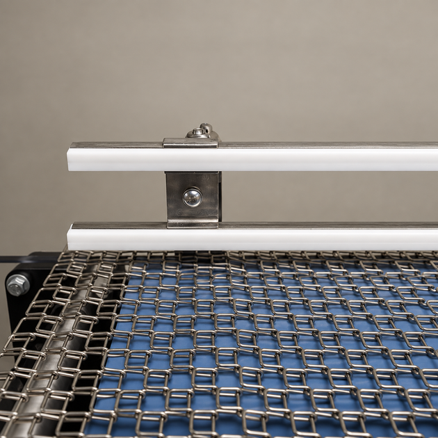 High Temperature Teflon Flat Top Guide Rail