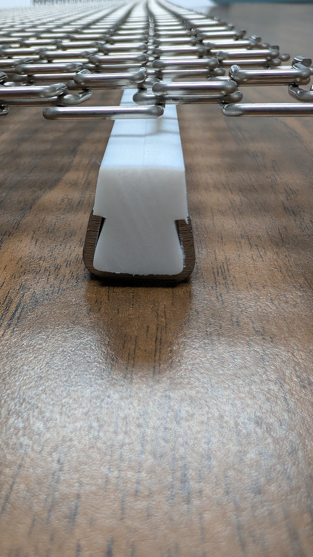 High Temperature Teflon Flat Top Guide Rail