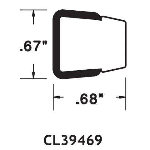 High Temperature Teflon Flat Top Guide Rail