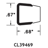 High Temperature Teflon Flat Top Guide Rail