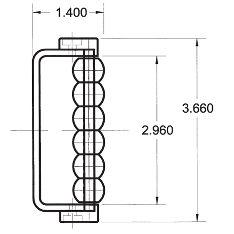 Slideways Rails 3 in. SlideRails - Slideways Inc.