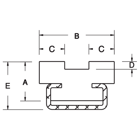 ANSI Roller Chain Guides - Type CTD Mounted