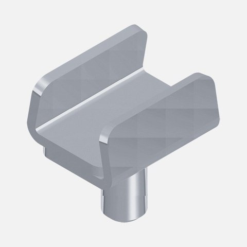 Heavy Duty Guide Rail Clip, 5/16-18 Thread