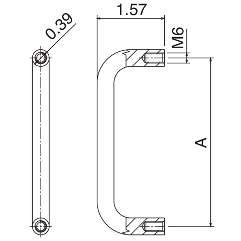 Stainless Steel Handle