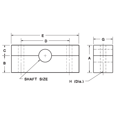 Split Pillow Blocks