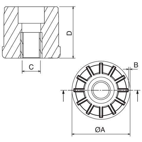 Threaded Tube Ends for Round Tubes